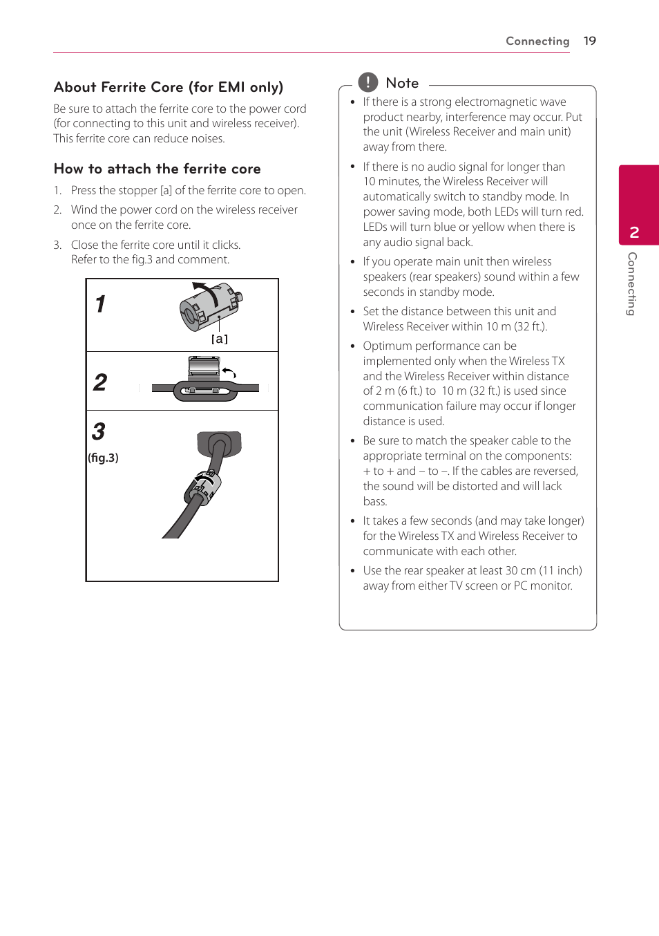LG BH9220BW User Manual | Page 19 / 82