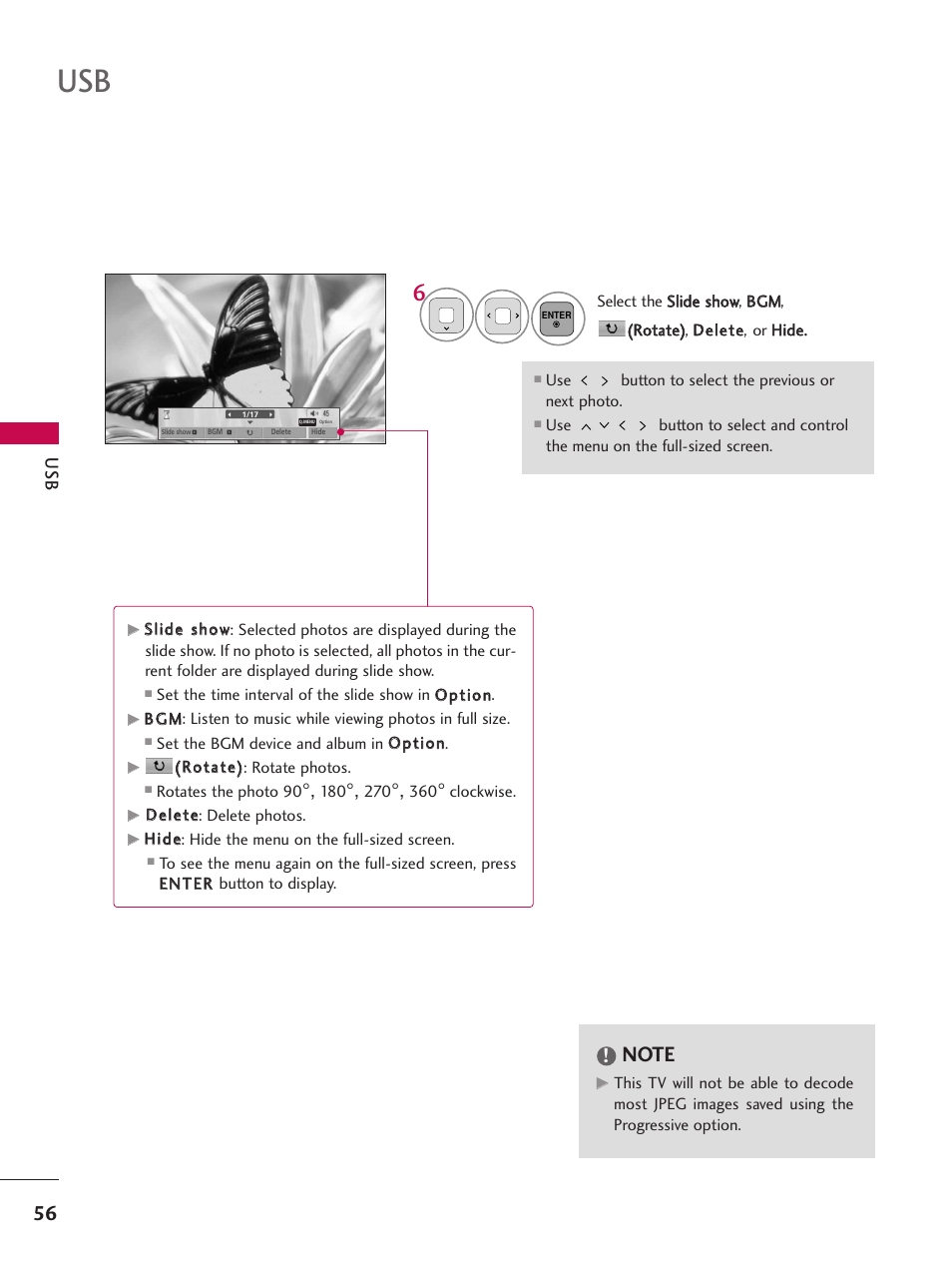 LG 50PT350C User Manual | Page 56 / 124