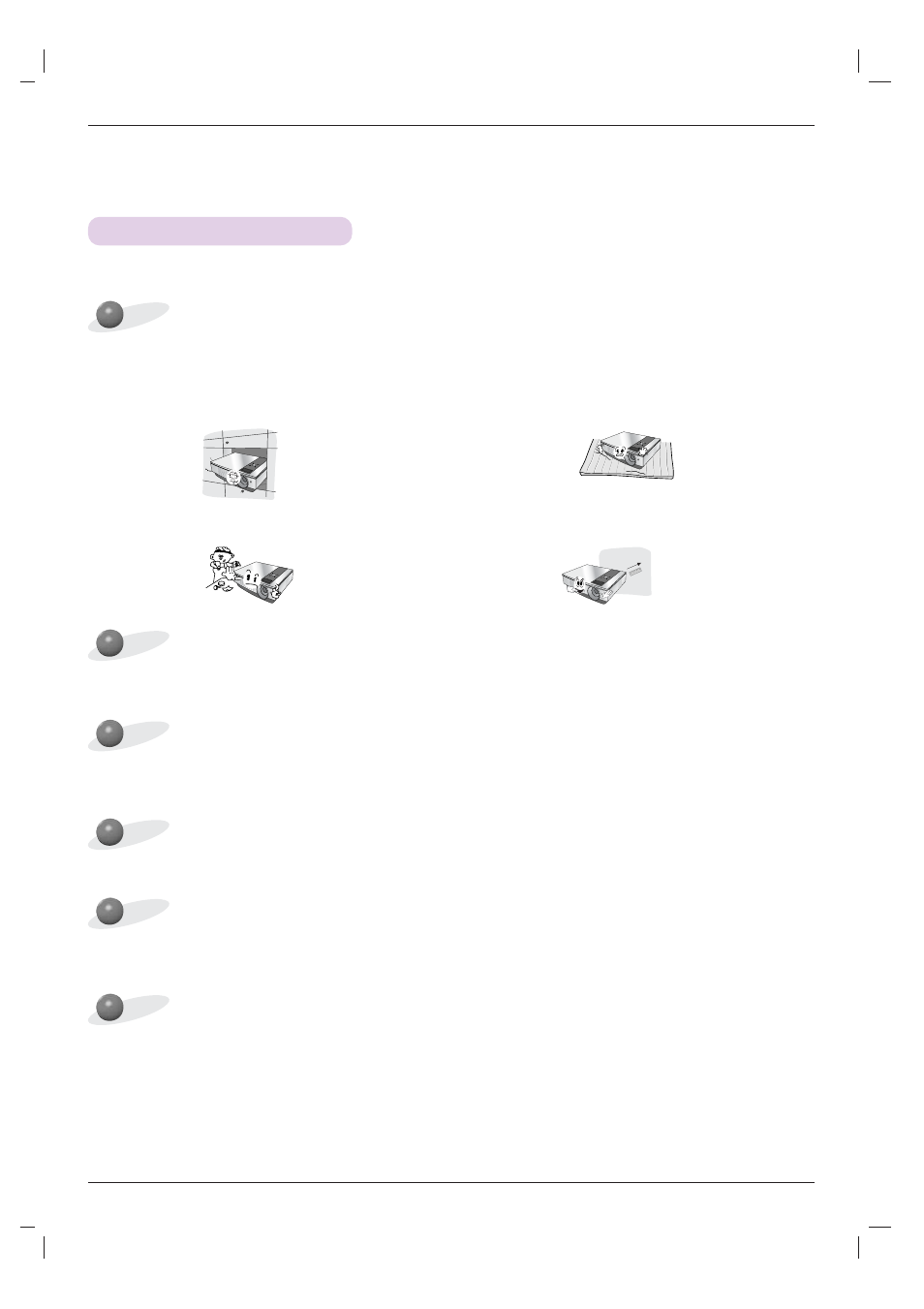 Installing and composition, Installation instructions | LG DX535 User Manual | Page 12 / 38