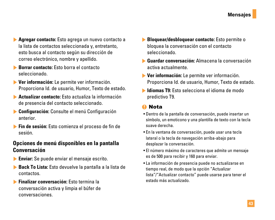 LG F9200 User Manual | Page 149 / 214