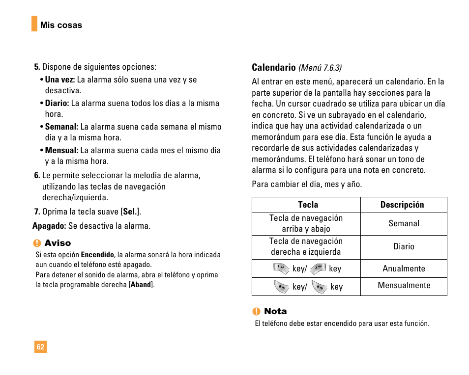 LG F9200 User Manual | Page 168 / 214