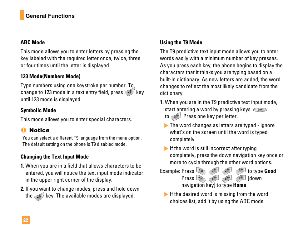 LG F9200 User Manual | Page 26 / 214