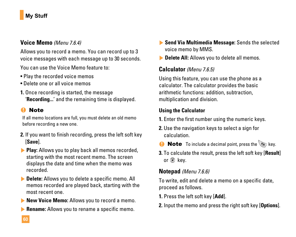 LG F9200 User Manual | Page 64 / 214