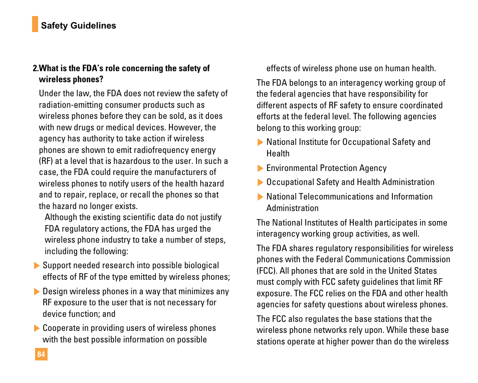 LG F9200 User Manual | Page 88 / 214