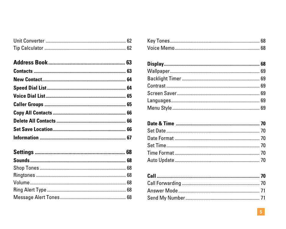 LG F9200 User Manual | Page 9 / 214