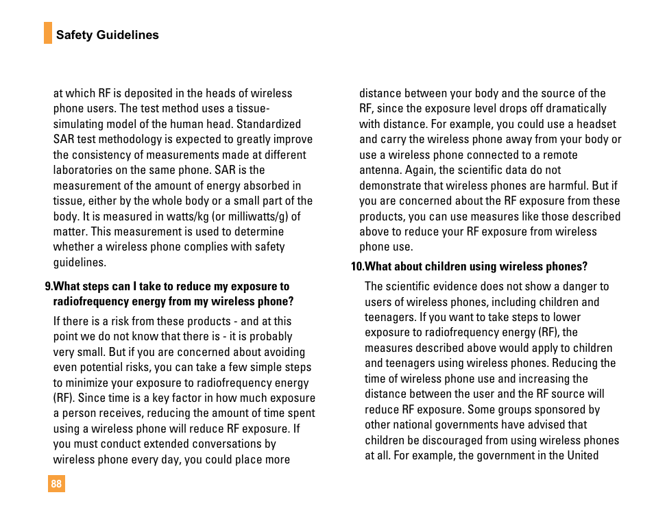 LG F9200 User Manual | Page 92 / 214