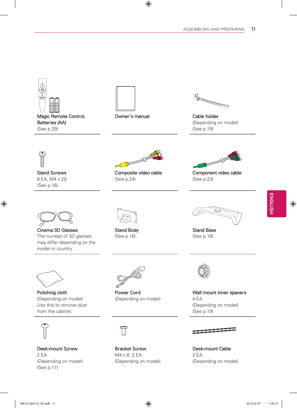 LG 60LM7200 User Manual | Page 11 / 44