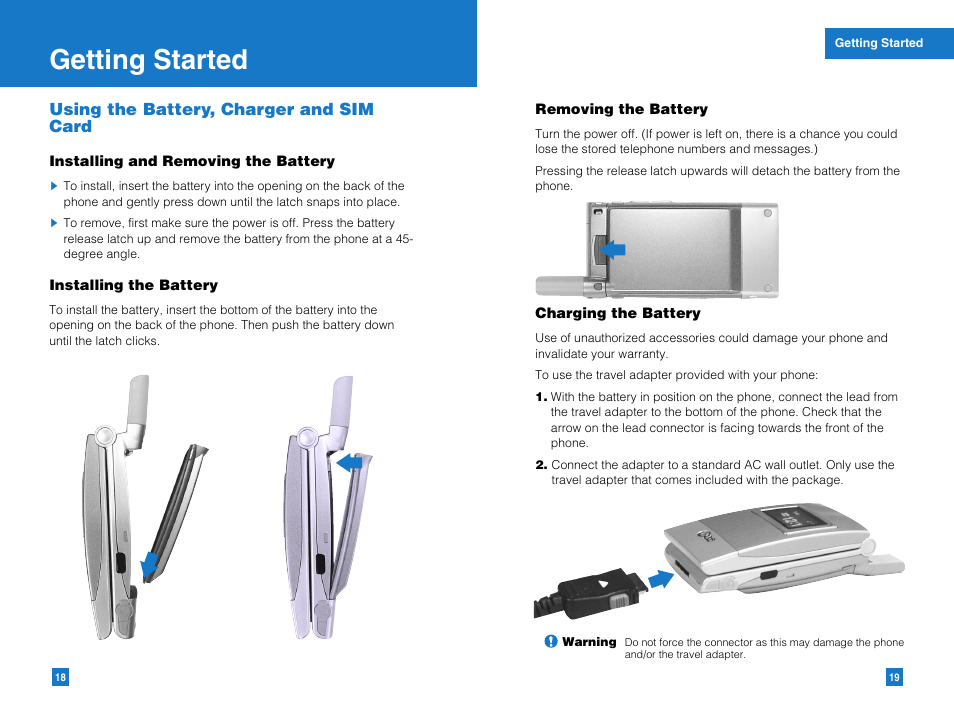 Getting started | LG G4050 User Manual | Page 11 / 63