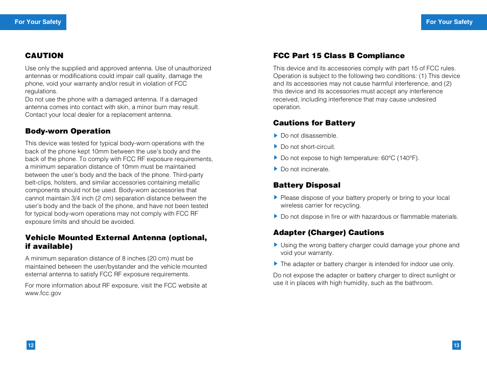 LG G4050 User Manual | Page 8 / 63