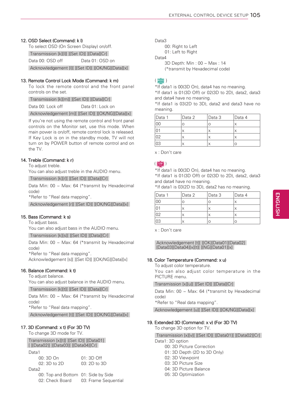 See p.105), English | LG 47LW5300 User Manual | Page 105 / 132