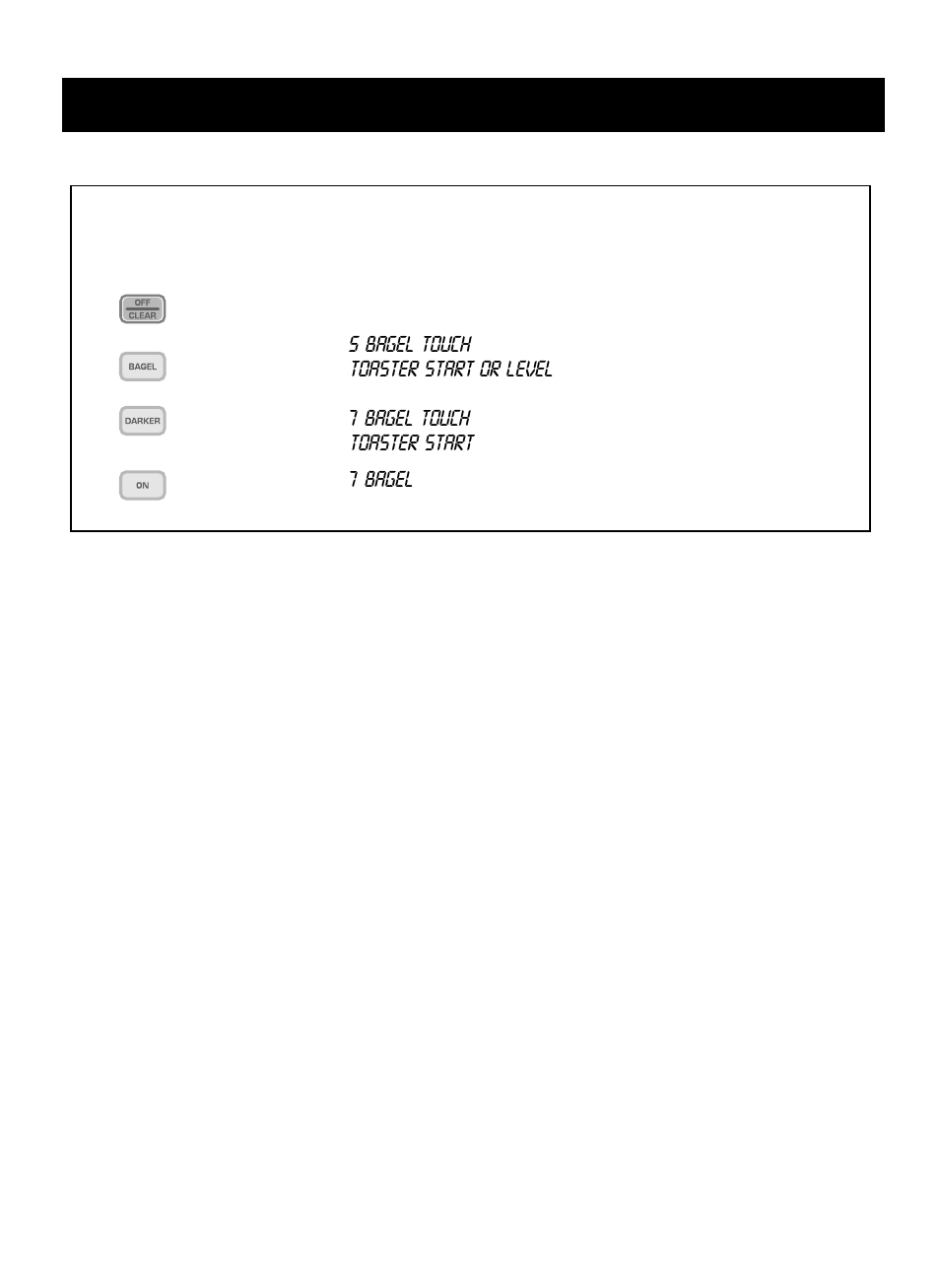 Using your toaster, English, Bagel | LG LTRM1240SW User Manual | Page 23 / 28