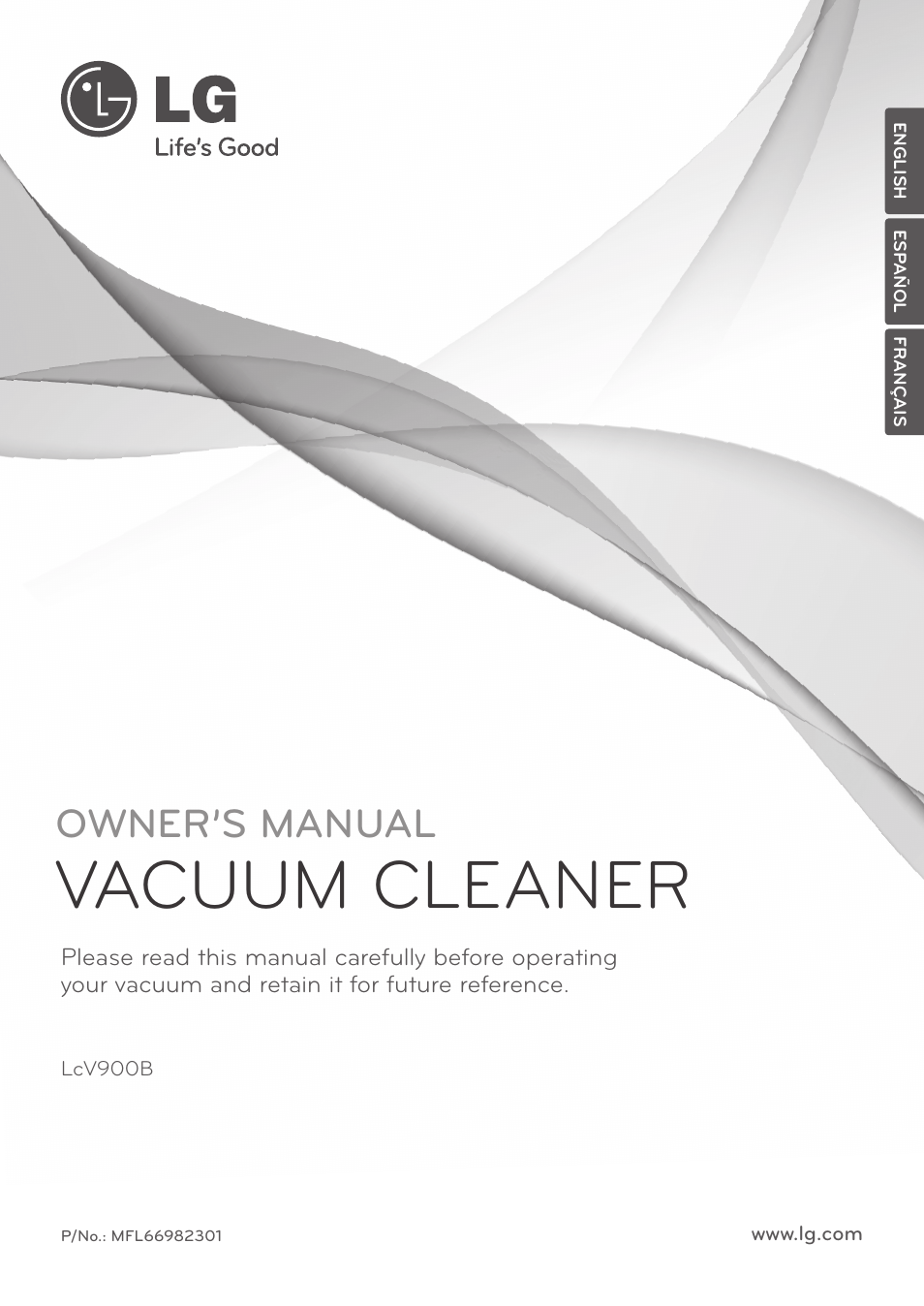 LG LCV900B User Manual | 67 pages