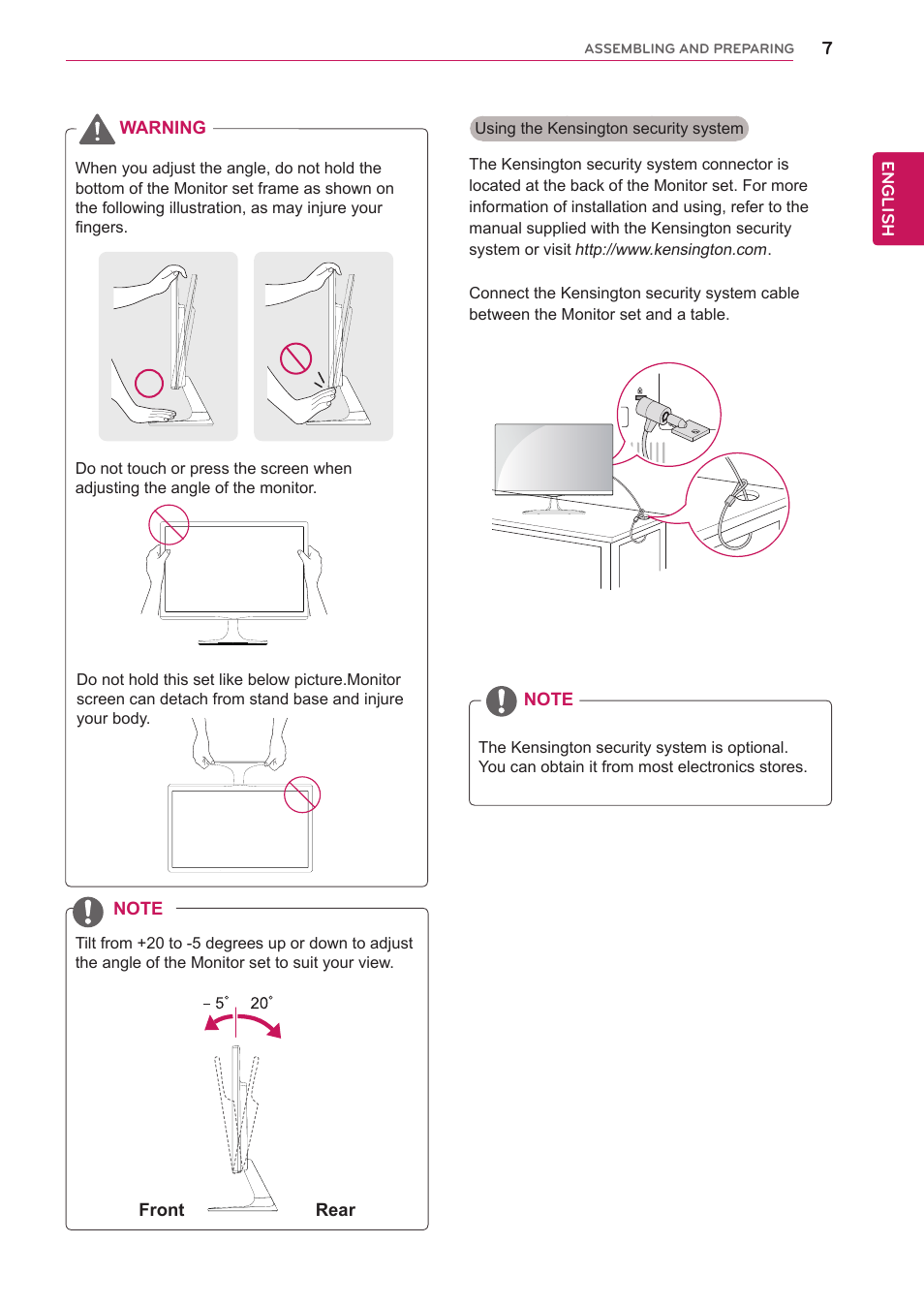 LG 27MP65HQ-P User Manual | Page 7 / 29