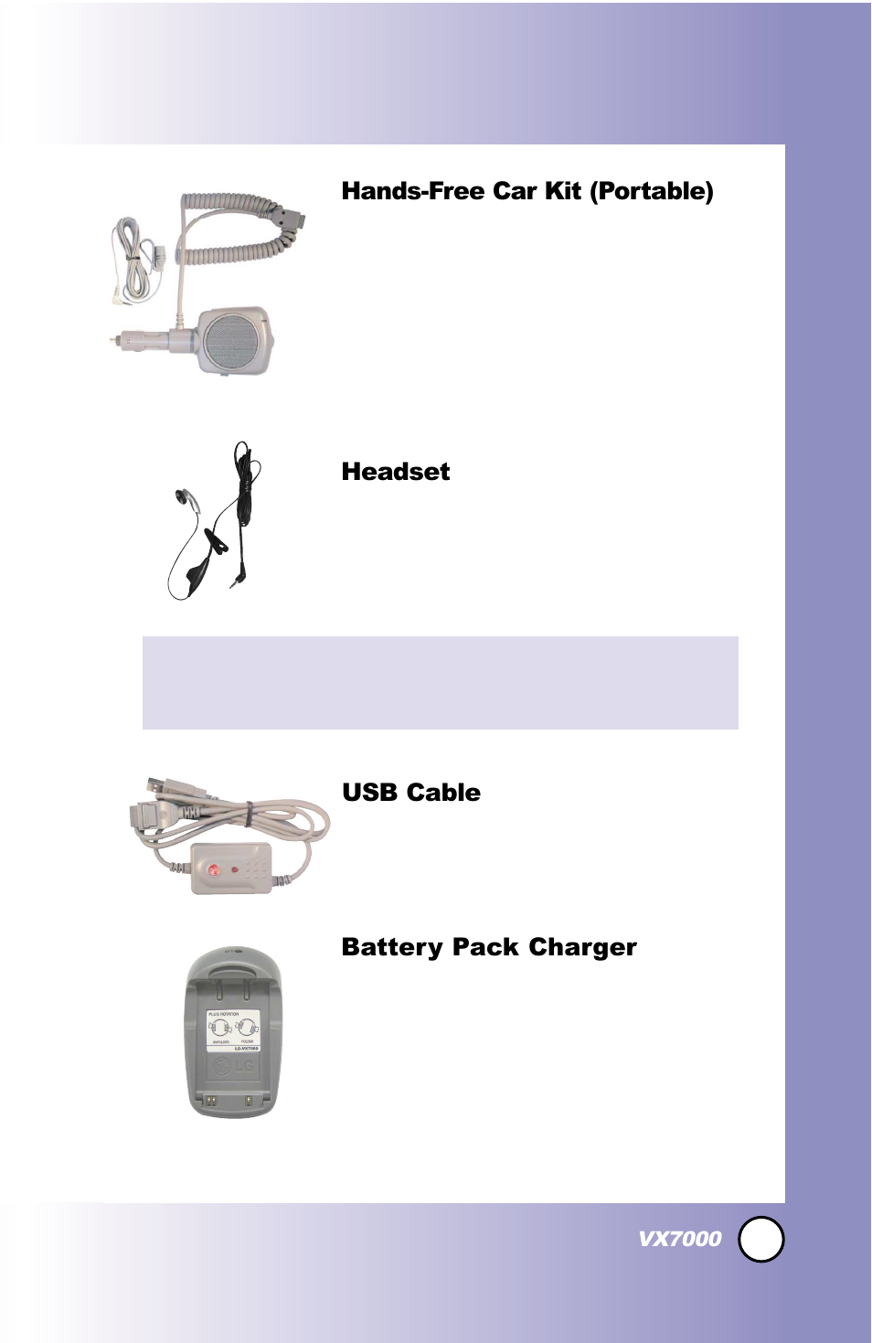 LG LGVX7000 User Manual | Page 118 / 124