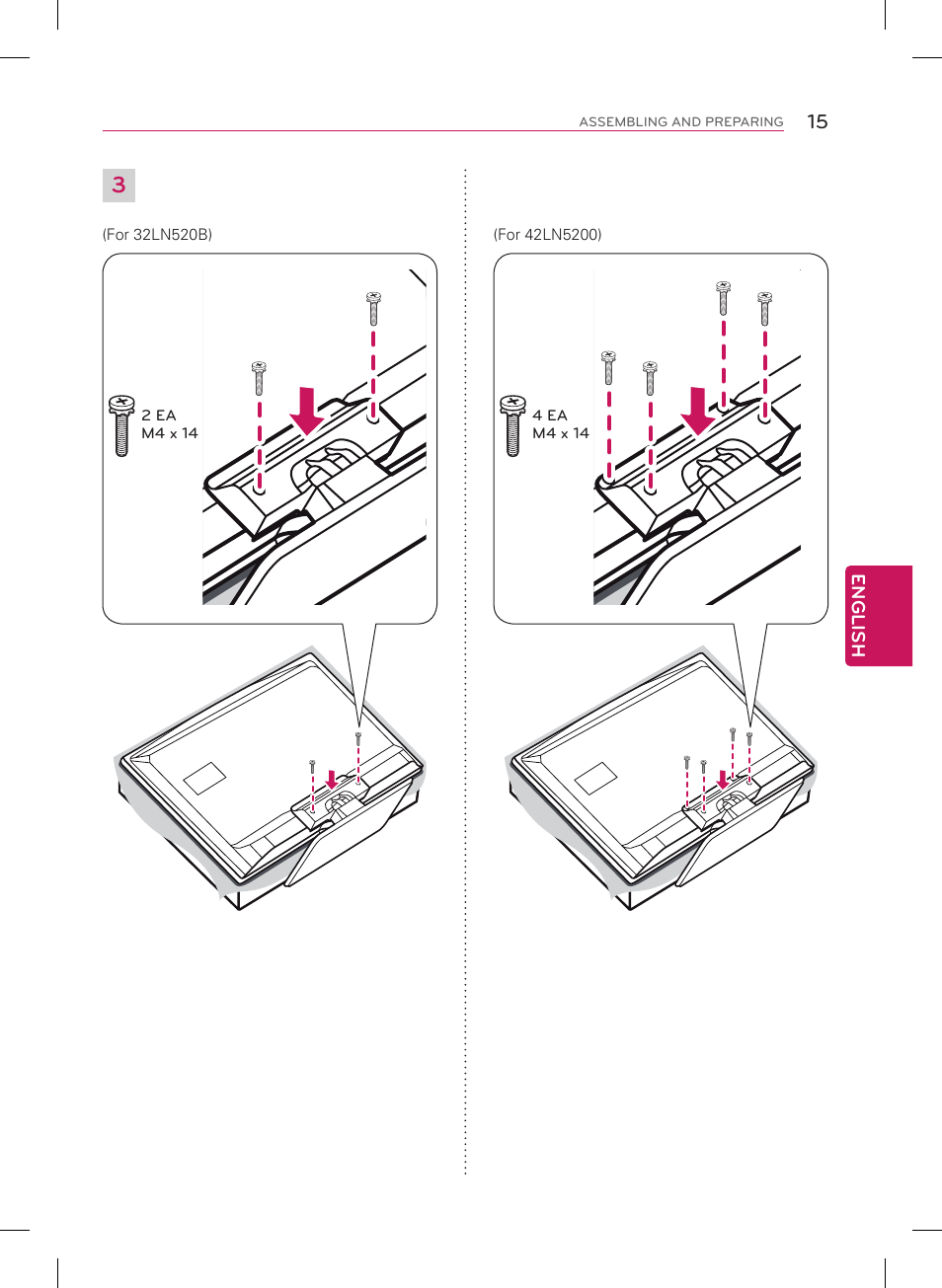 LG 42LN5200 User Manual | Page 15 / 48