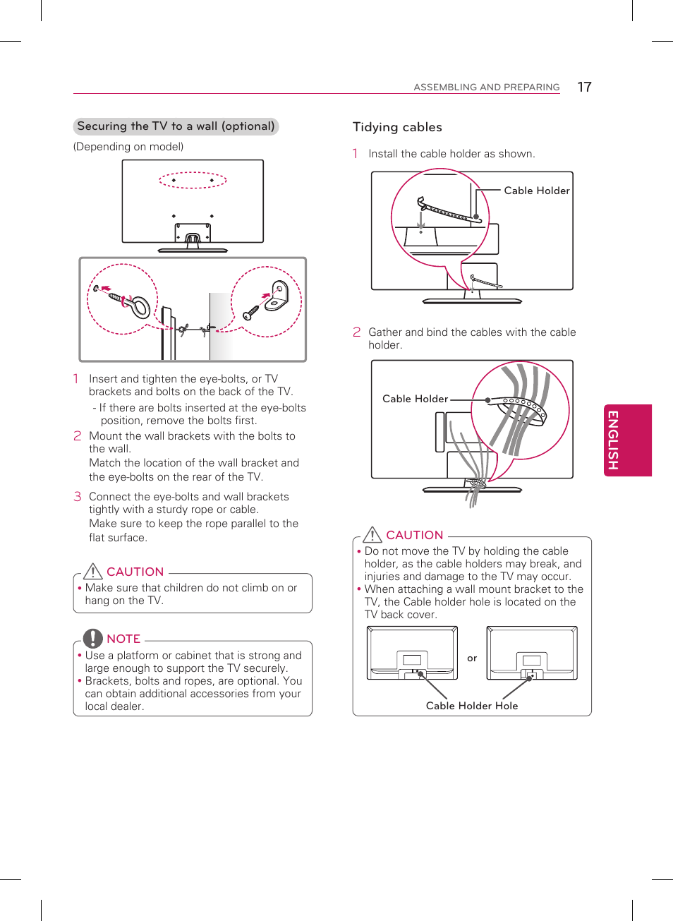 LG 42LN5200 User Manual | Page 17 / 48