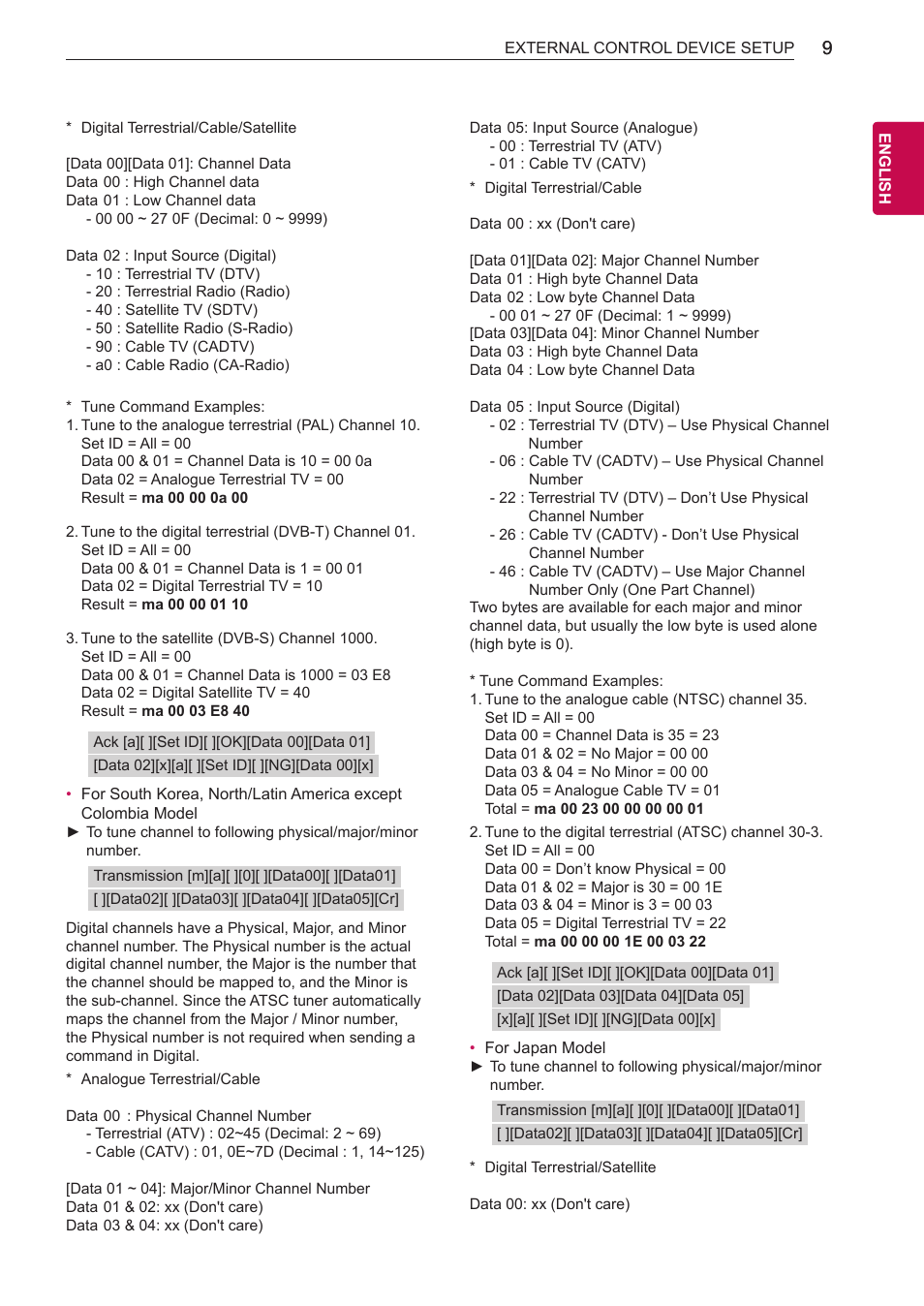 LG 42LN5200 User Manual | Page 45 / 48