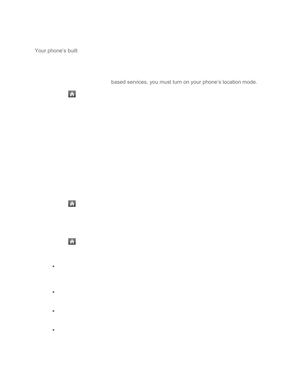 Gps navigation, Sprint navigation | LG LGLN272S User Manual | Page 60 / 112