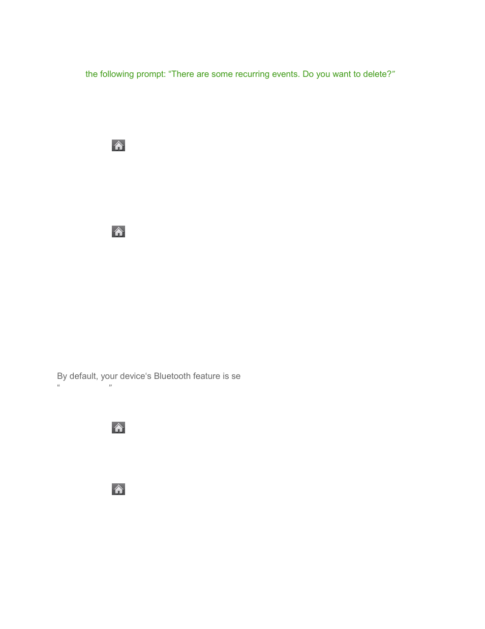 Bluetooth, Turn bluetooth on and off | LG LGLN272S User Manual | Page 78 / 112