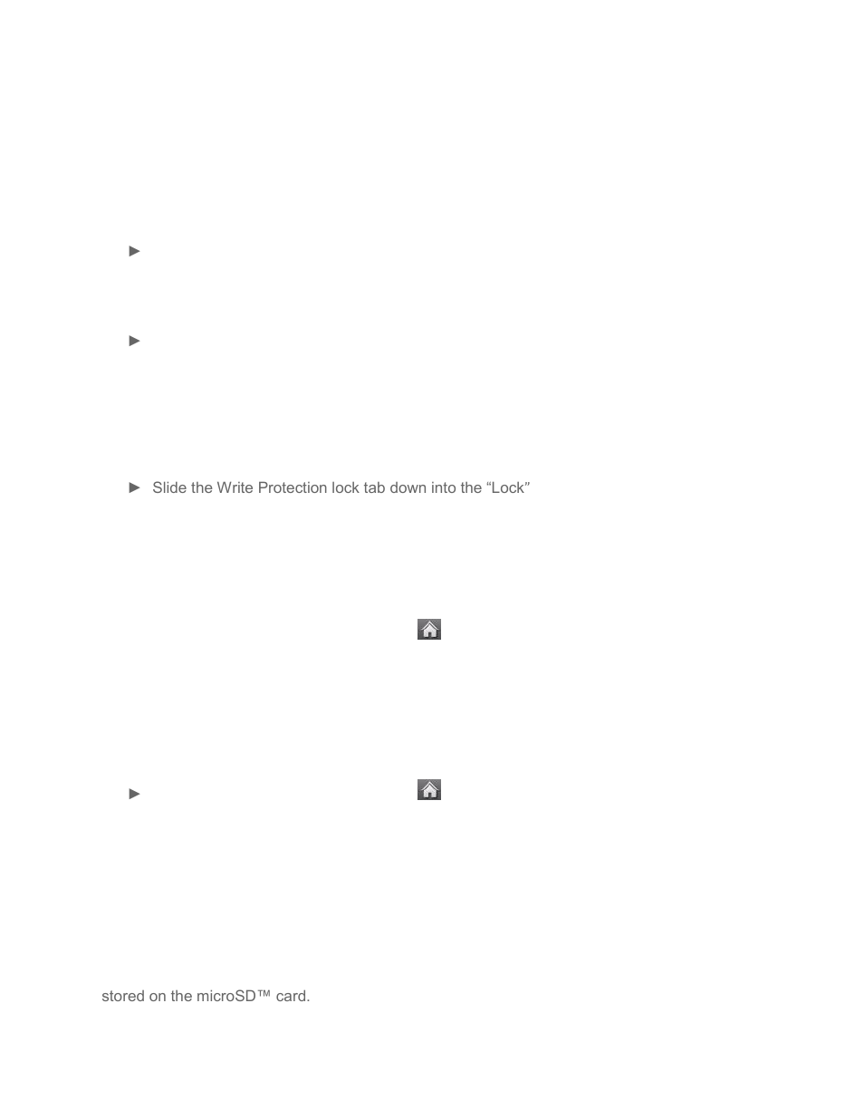 Microsd adapter, Format memory card, Memory info | File manager | LG LGLN272S User Manual | Page 82 / 112