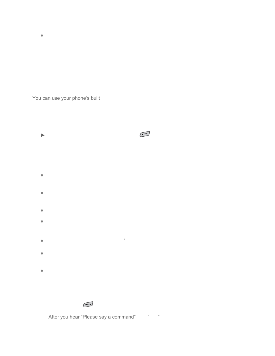 Voice service, Automatic speech recognition (asr) | LG LGLN272S User Manual | Page 85 / 112
