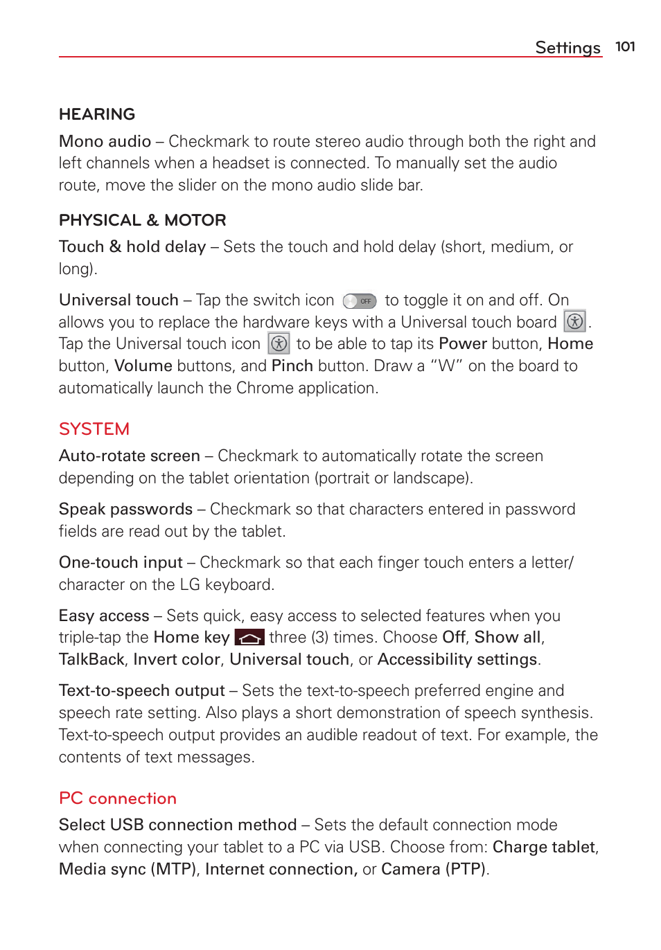 LG LGVK810 User Manual | Page 103 / 142