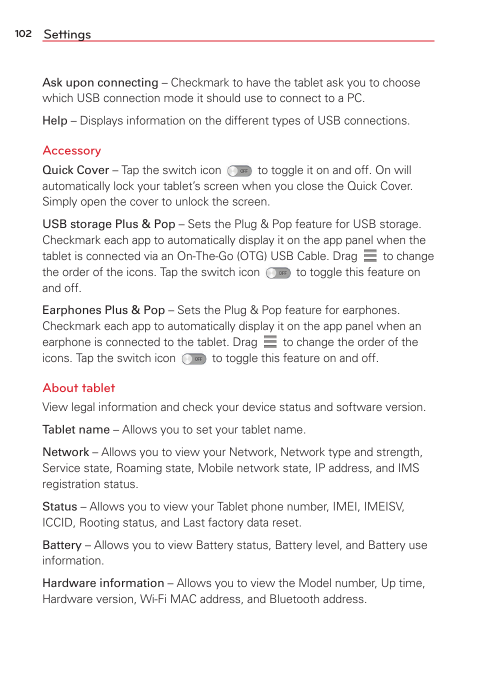 LG LGVK810 User Manual | Page 104 / 142