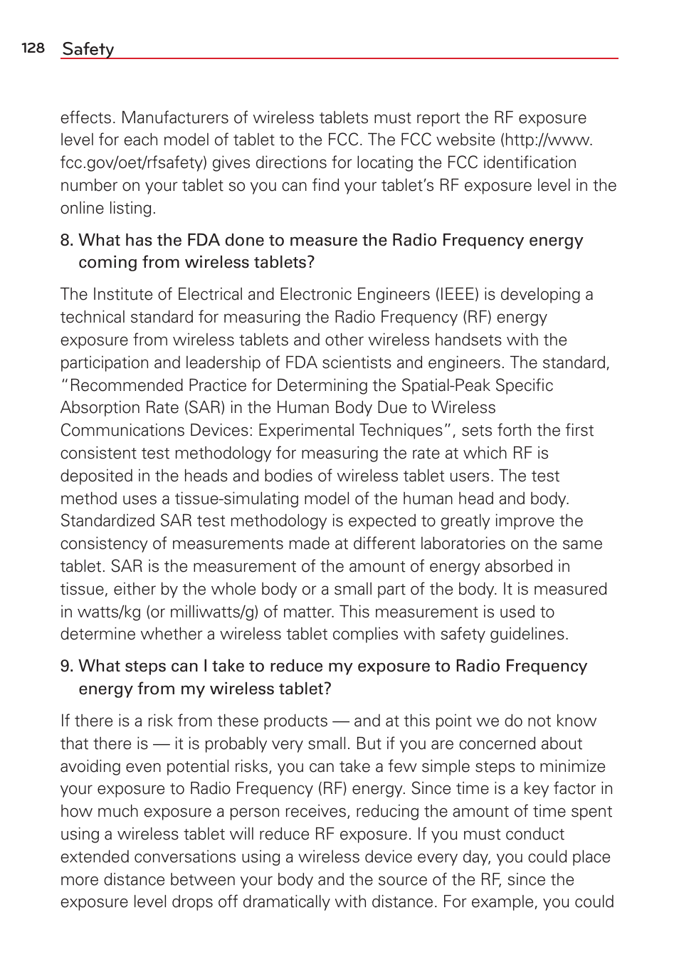 LG LGVK810 User Manual | Page 130 / 142