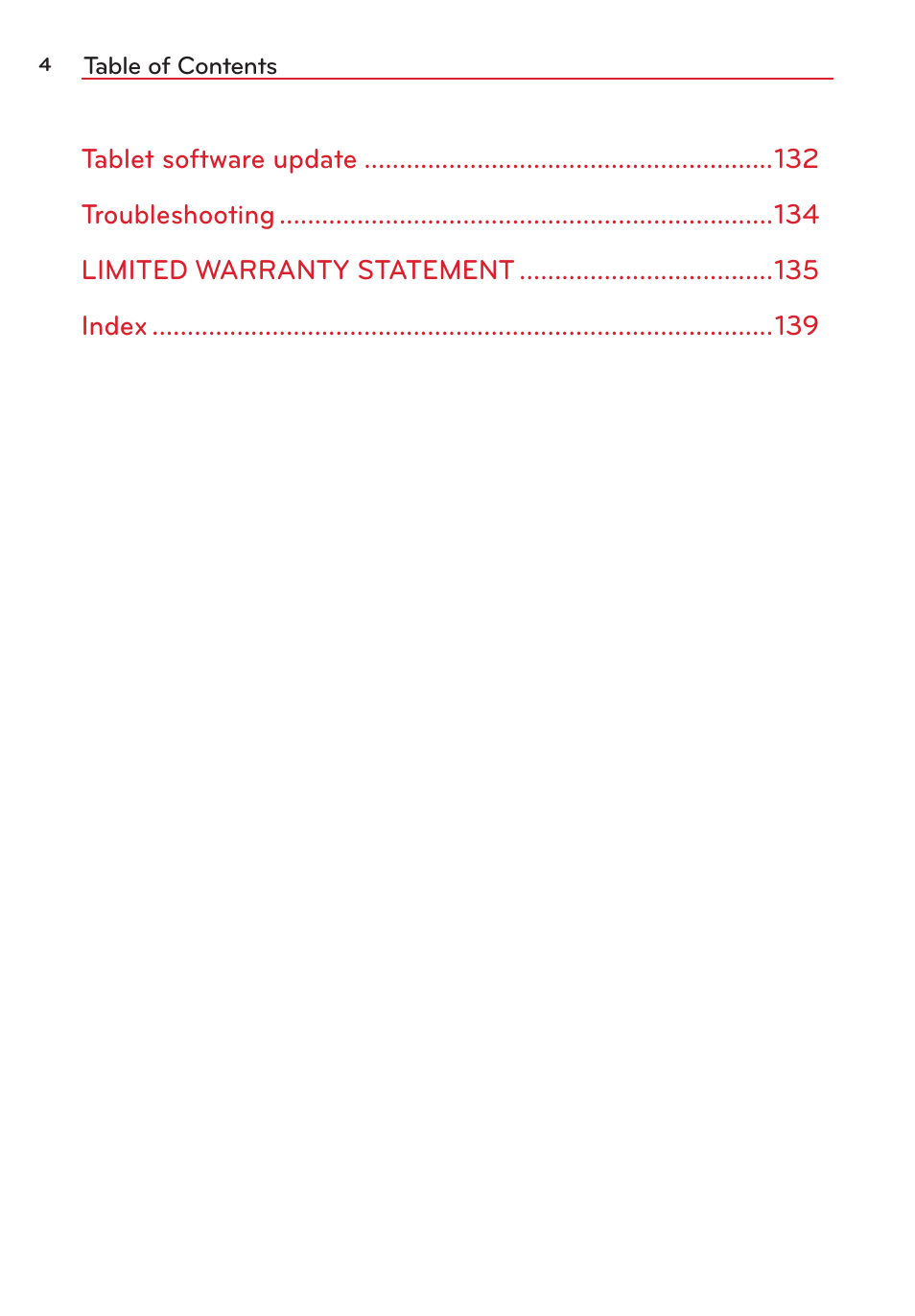 LG LGVK810 User Manual | Page 6 / 142