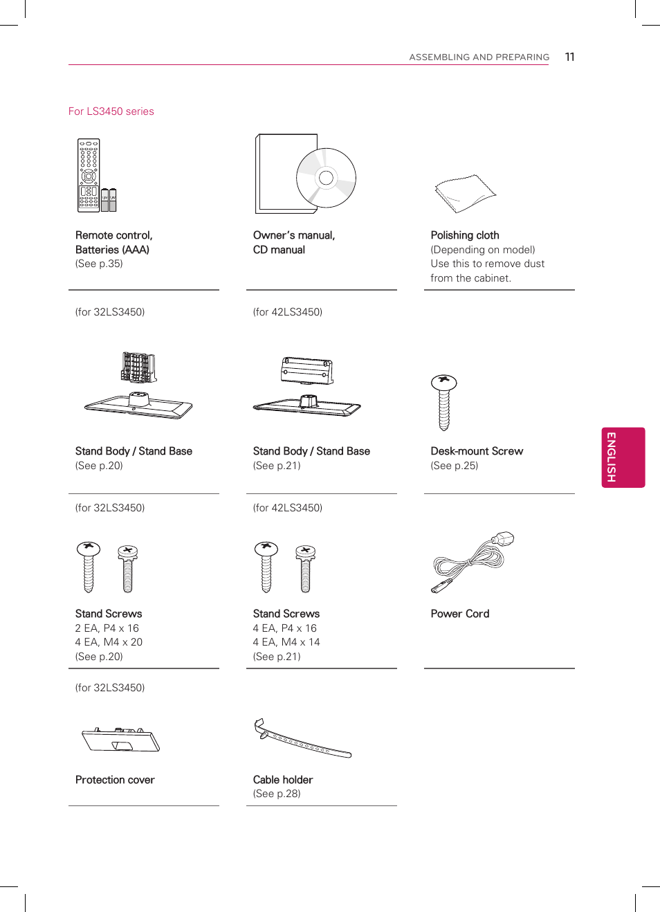 LG 32CS460 User Manual | Page 11 / 44