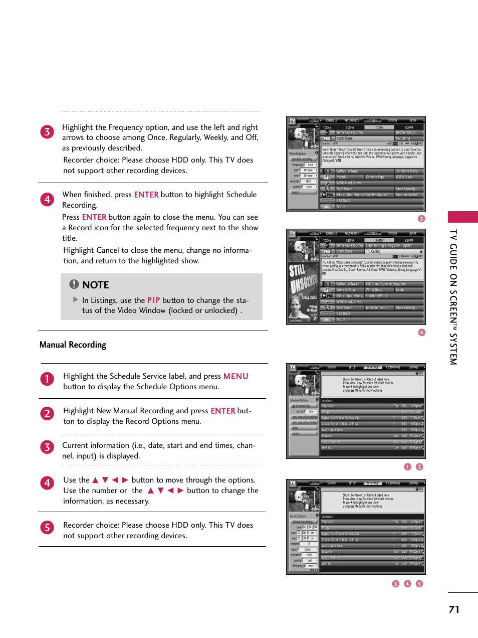LG 60PB4D User Manual | Page 72 / 152