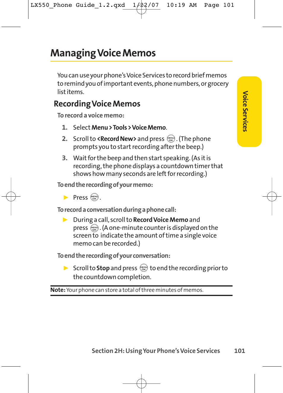 LG LX550 User Manual | Page 115 / 194