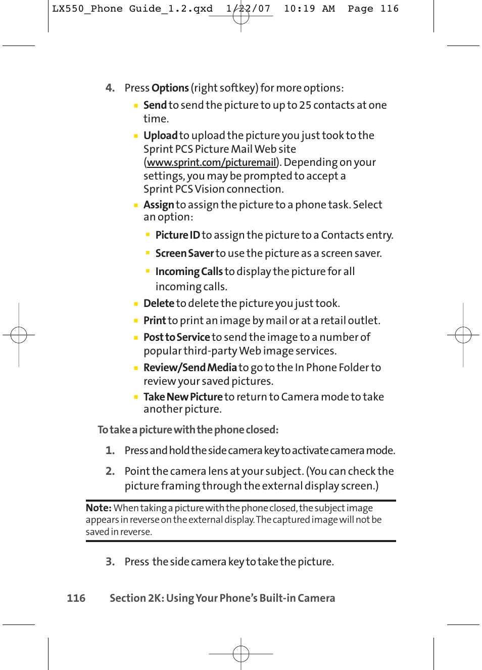 LG LX550 User Manual | Page 130 / 194