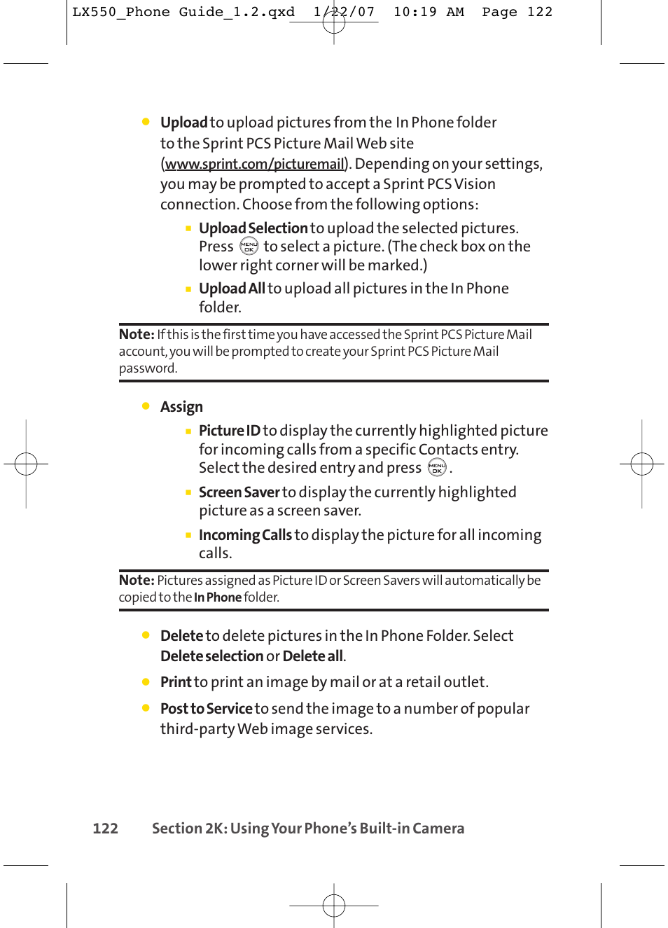 LG LX550 User Manual | Page 136 / 194