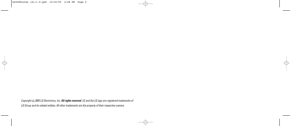 LG VX3300 User Manual | Page 2 / 156