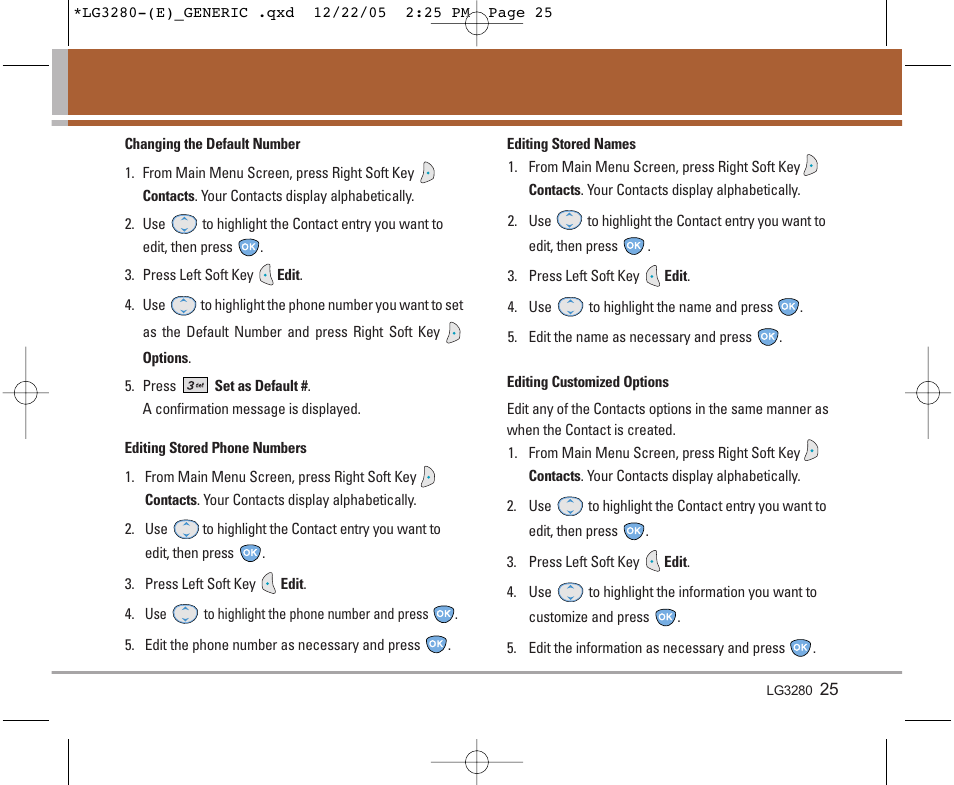 LG VX3300 User Manual | Page 27 / 156