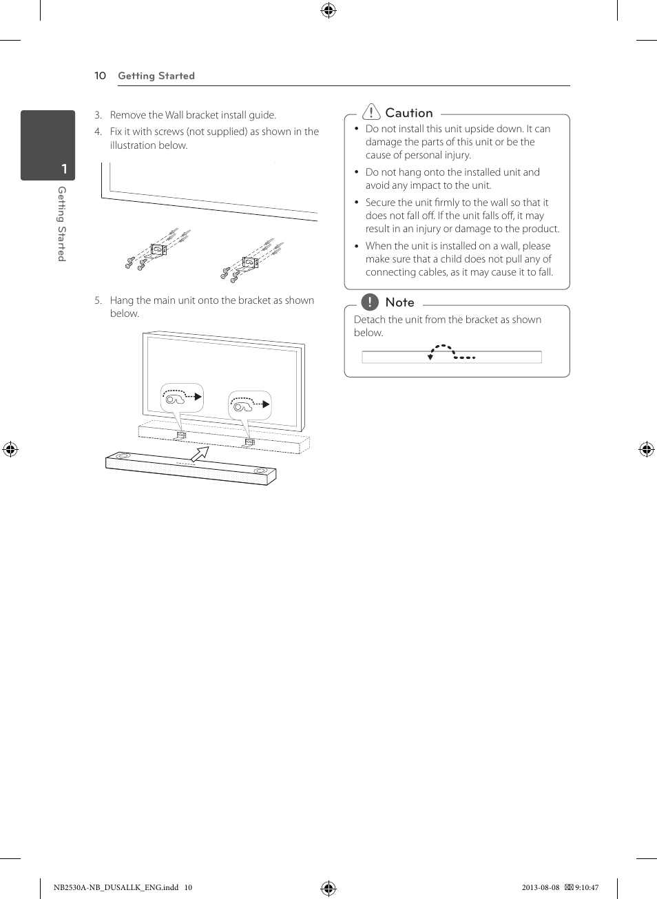LG NB2530A User Manual | Page 10 / 24