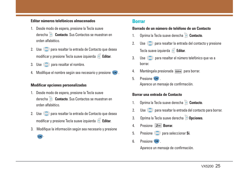 Borrar | LG VX5200 User Manual | Page 110 / 169