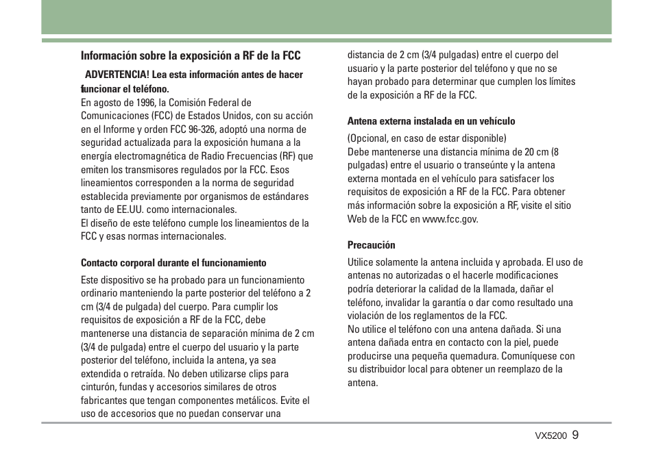 LG VX5200 User Manual | Page 94 / 169