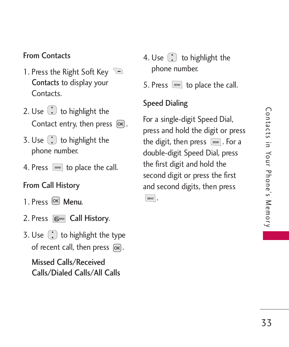 LG LG230 User Manual | Page 35 / 251