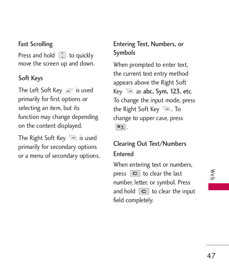 LG LG230 User Manual | Page 49 / 251