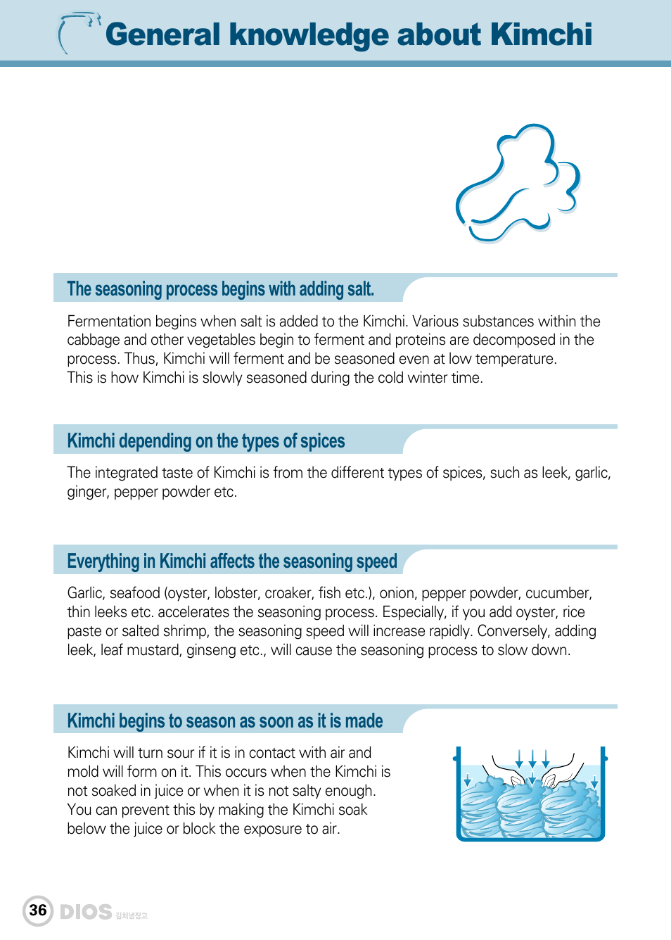 General knowledge about kimchi | LG GR-K243UG User Manual | Page 36 / 50
