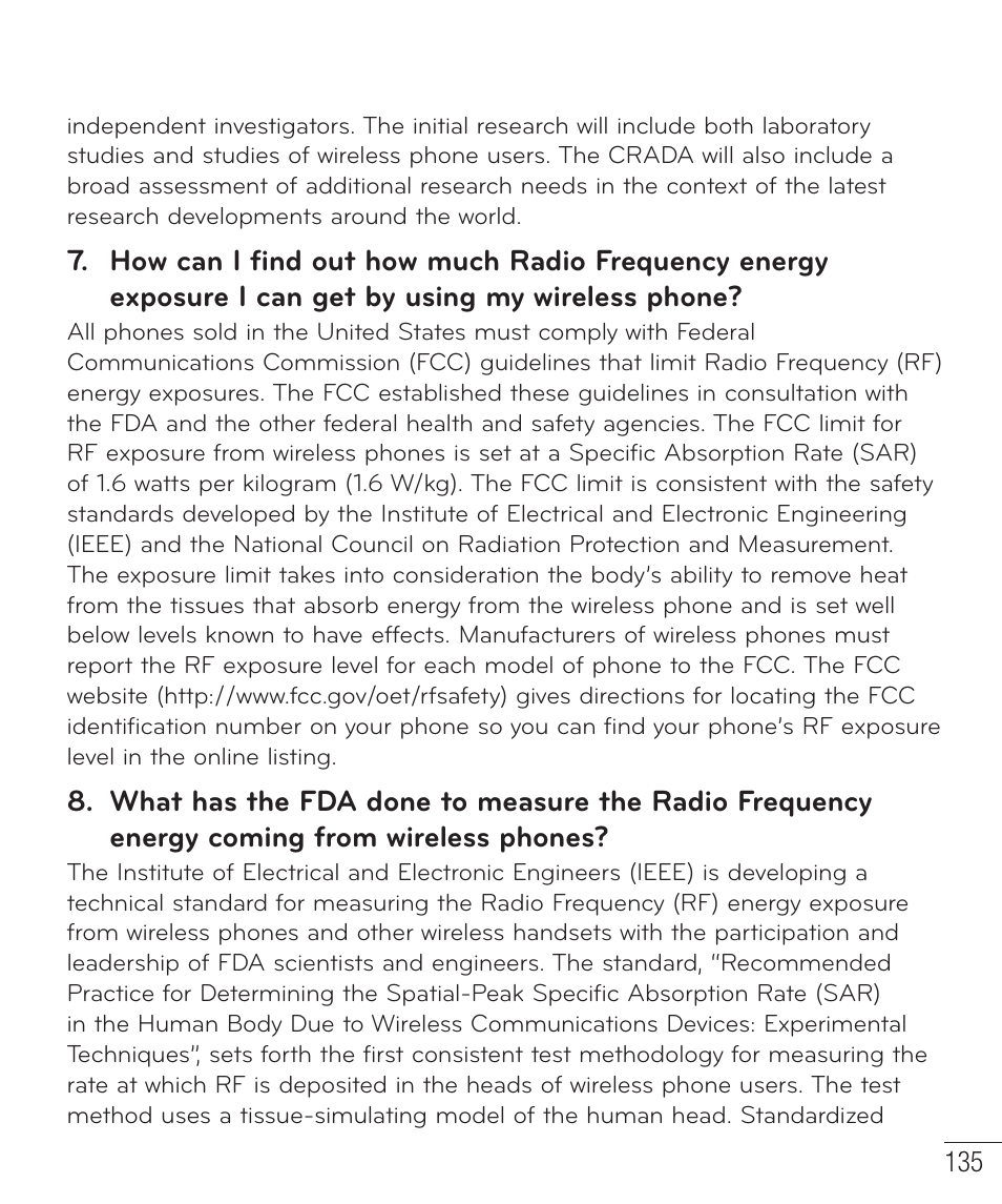 LG LGD851TN User Manual | Page 136 / 145