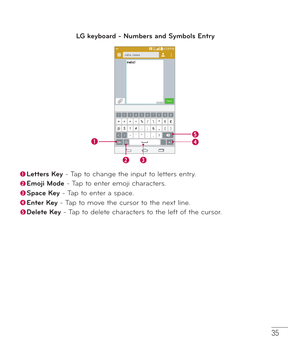 LG LGD851TN User Manual | Page 36 / 145