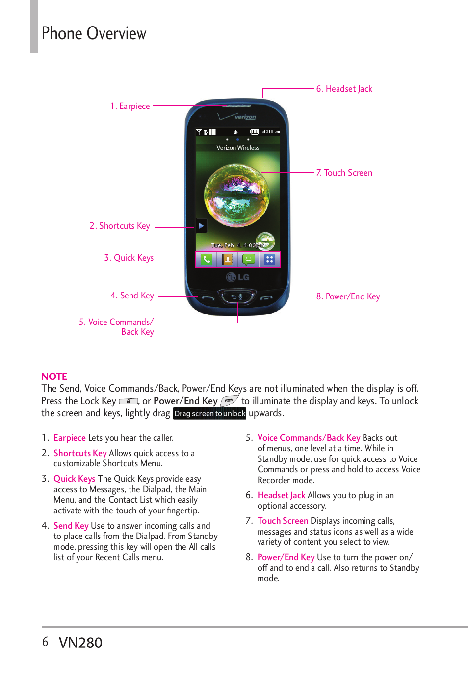 2jqpg1xgtxkgy | LG VN280 User Manual | Page 8 / 126