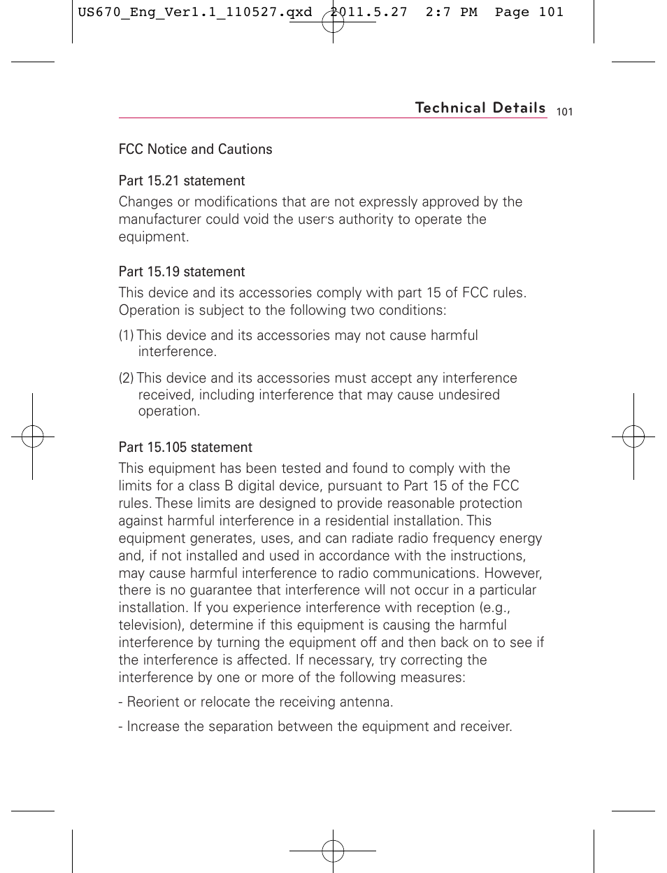 LG US670 User Manual | Page 103 / 309