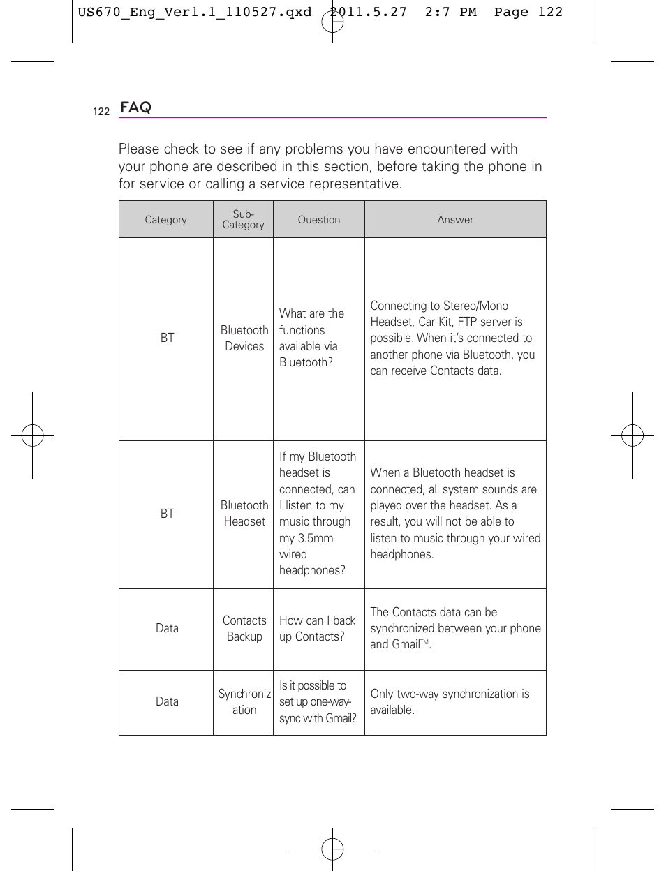 LG US670 User Manual | Page 124 / 309