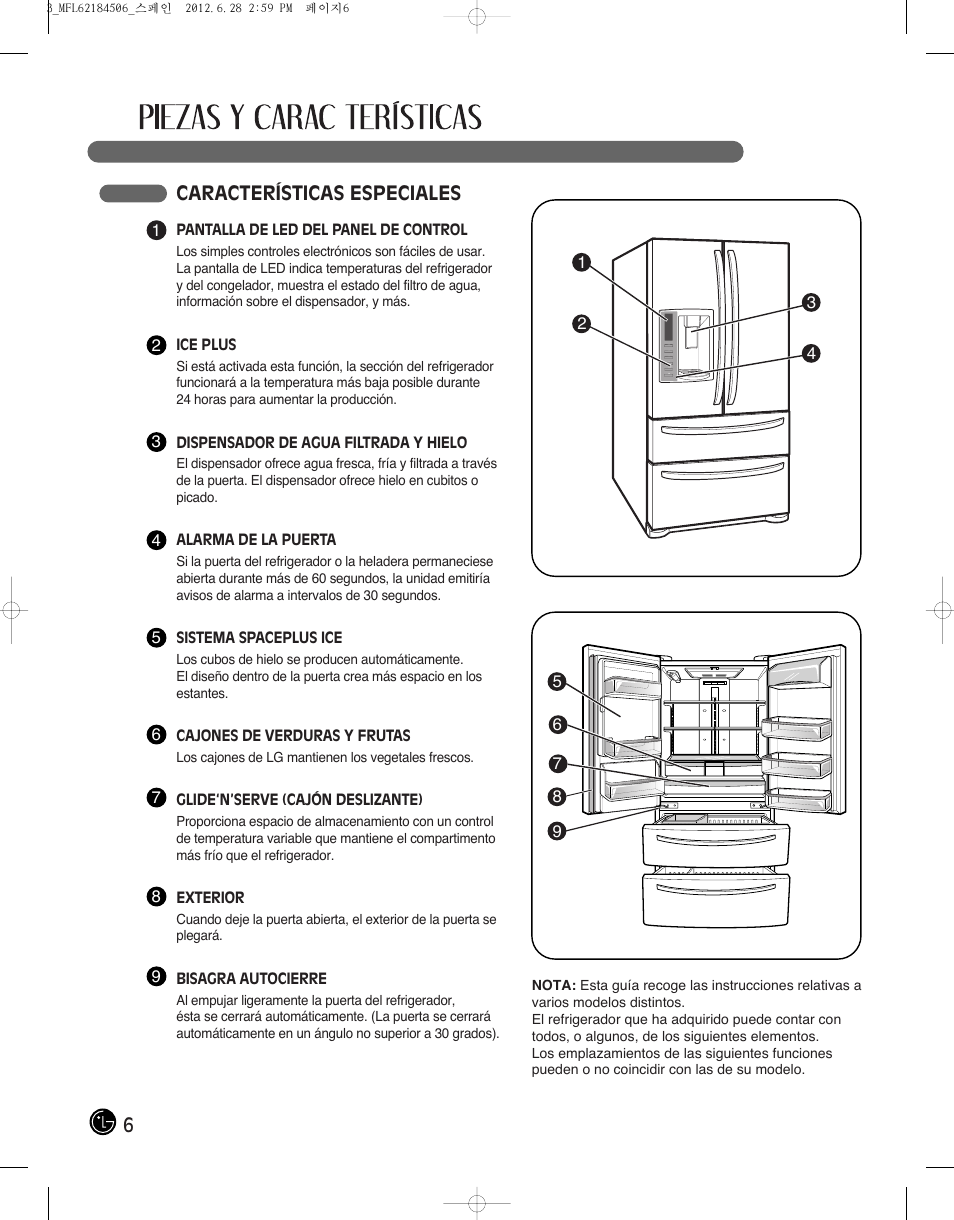 6características especiales | LG LMX28988ST User Manual | Page 110 / 156