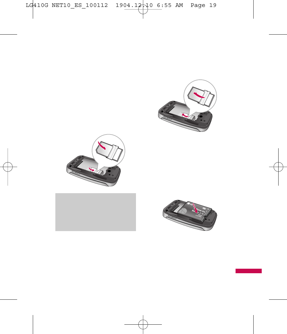 Para empezar | LG LG410G User Manual | Page 120 / 213