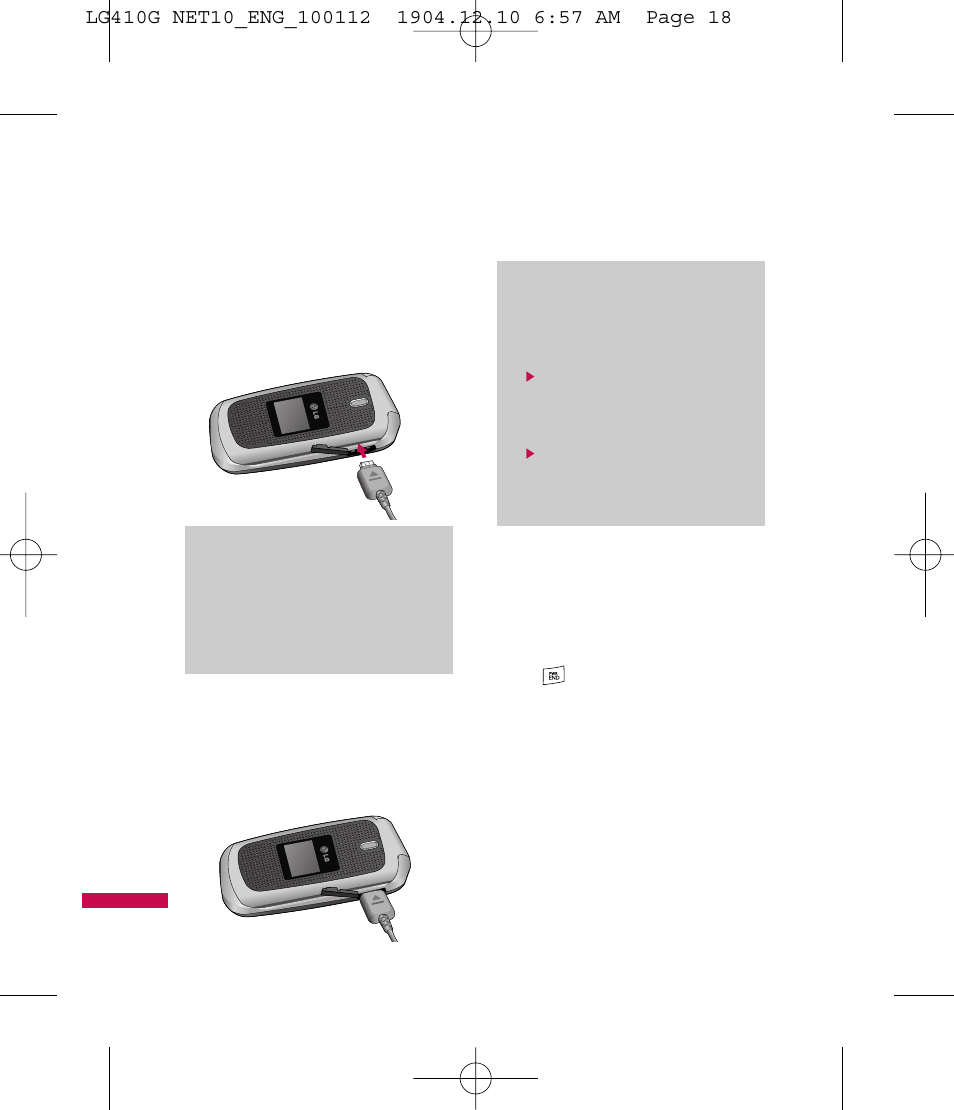 Getting started, Turning your phone on and off | LG LG410G User Manual | Page 21 / 213
